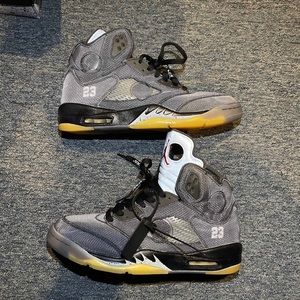 Off White Black Jordan 5